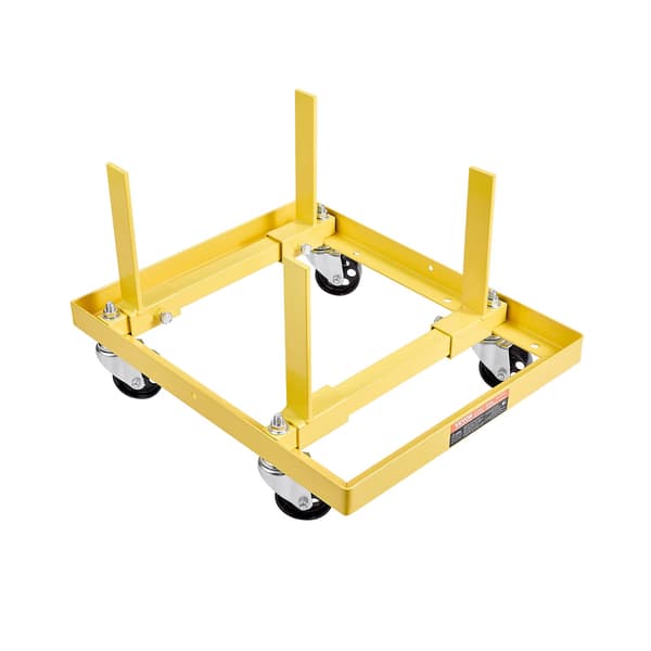 Motorstativ, 750 lb justerbart, 4 svängbara hjul, remmar