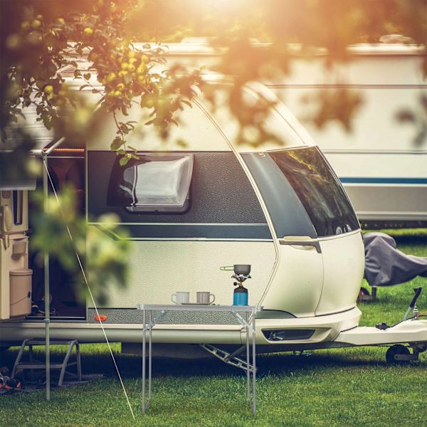 Sammenklappeligt campingbord