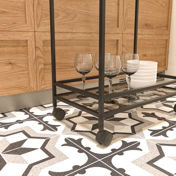 Dinner Trolley Vortex - Svart