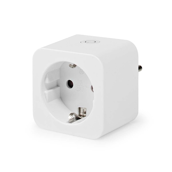SmartLife Älypistorasia | Zigbee 3.0 | IP21 | Virtamittari | 3680 W | Hybrid (CEE 7/7) | 0 - 55 °C | Android™ / IOS | Valkoinen | 1 kpl