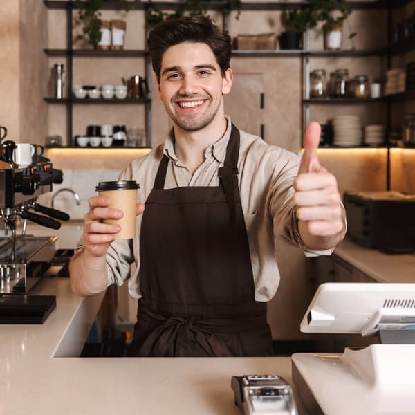 Knock Box til kaffegrums