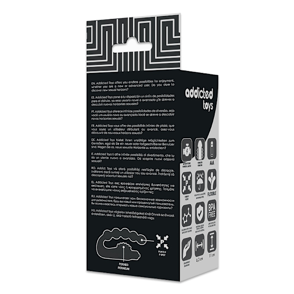 Addiktoituneiden lelut - Anal Massager Prostatic vibraatiolla
