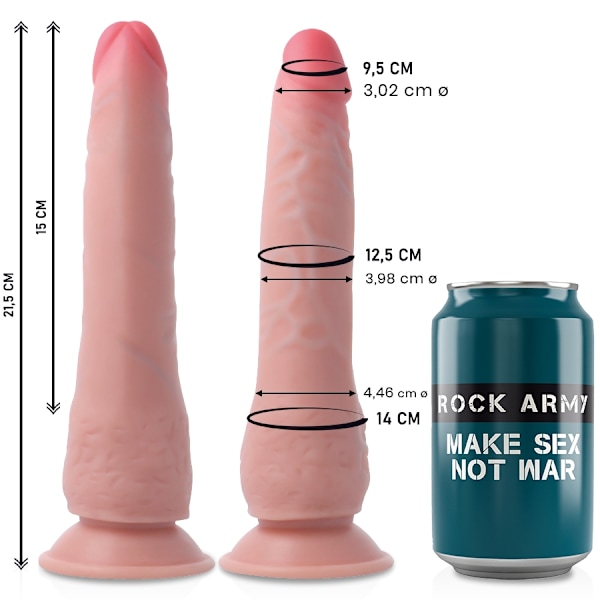 Rockarmy - Dual Density Crusader 21,5 Cm -O- 4,46 Cm
