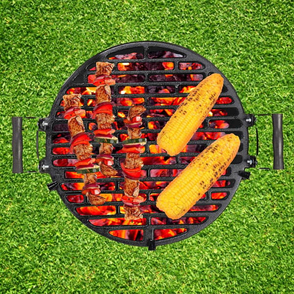 Grilltønde i støbejern