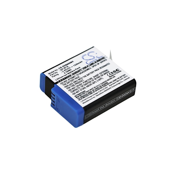 Batteri för GoPro Hero 5, 6, 7, 8