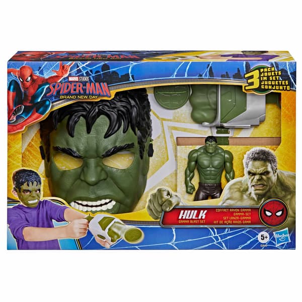 Marvel Hulk Gamma Blast-sæt med maske og figur
