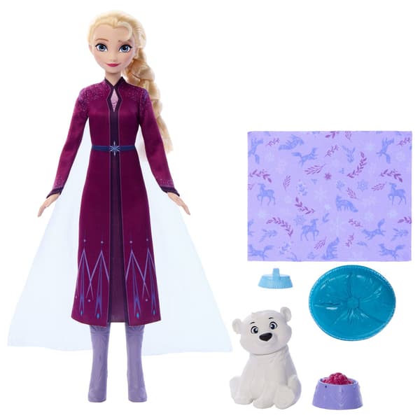 Frost Elsa docka och djurskötsellekset, 3+