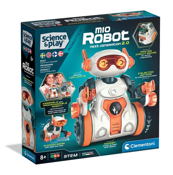 Ohjelmoitava robottisarja sovellusohjauksella, 8+ vuotiaille