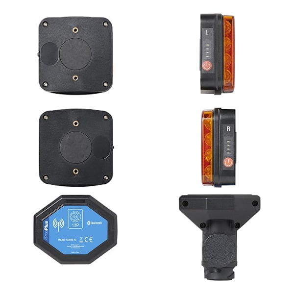 Trailerlygter LED med magneter trådløs (Bluetooth) 13-polet