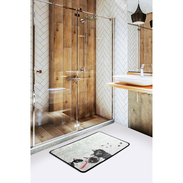 Bathmat Angry Cats Djt