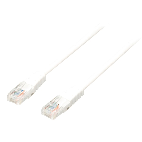 CAT5e UTP Verkkokaapeli RJ45 (8P8C) Uros - RJ45 (8P8C) Uros 20.0 m Valkoinen