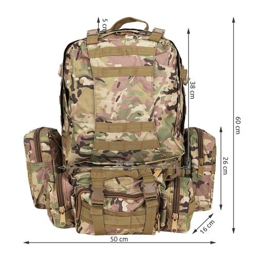 HQ militær rygsæk