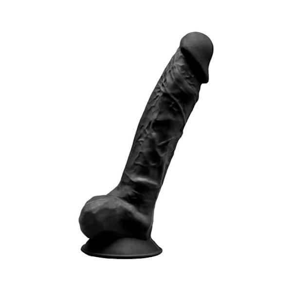 Dildo Dual Density Mod. 1 - 8 Svart