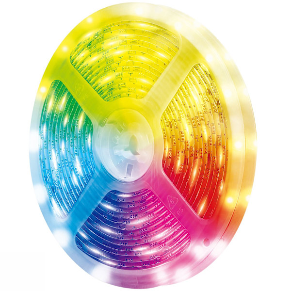 Smart RGB+CCT (RGB + Varm-kølig hvid) Lys-strip 5m WiFi Tuya