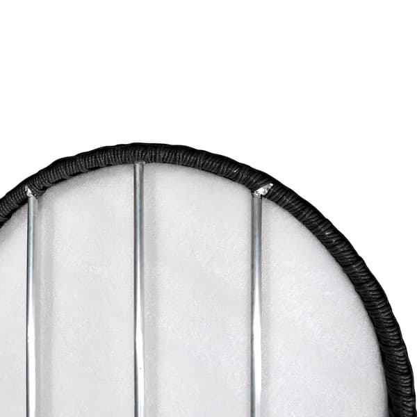Flydende poolbakke – sort, 60 cm, vejrbestandig rotting