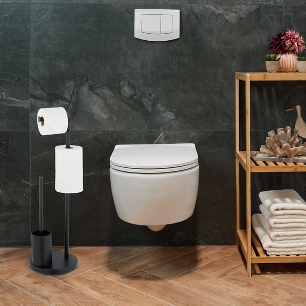 WC-garnitur med pappershållare