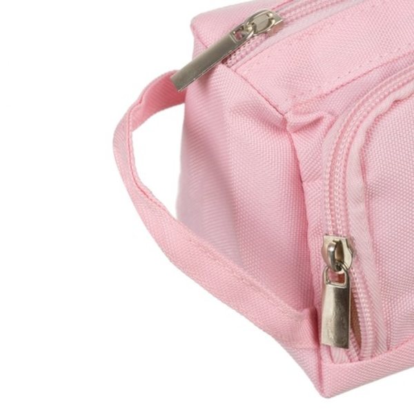 Dubbelt utdragbart pennfodral - rosa Maaleo 24519