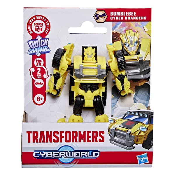 TRA Cyberworld 4in Cyber ​​Changer Bumblebee Offroad