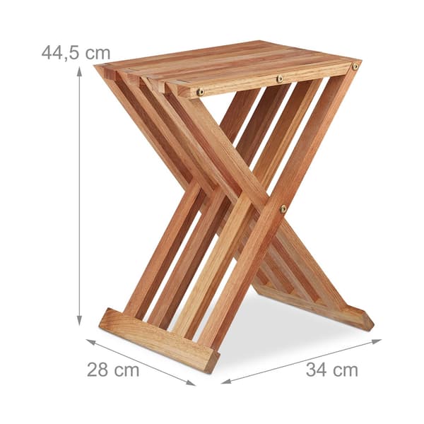 Sammenfoldeligt sidebord