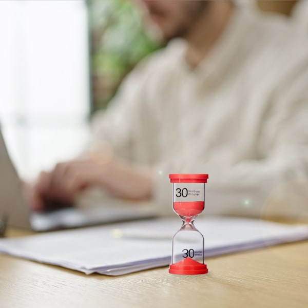 sæt med 6 timeglas til børn
