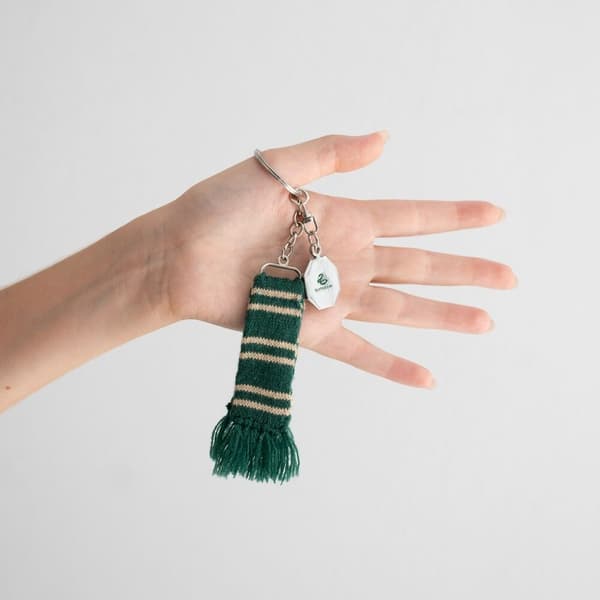 Slytherin tørklæde nøglering til Harry Potter fans