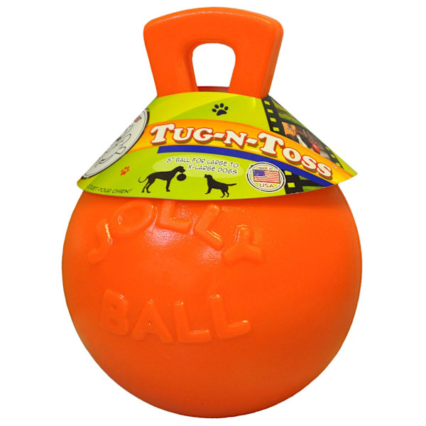 Jolly Tug-n-Toss 15 cm Apelsin (Vaniljdoft)