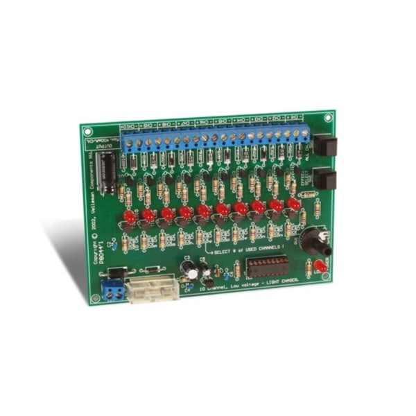 10-kanals 12 Vdc lyseffektgenerator