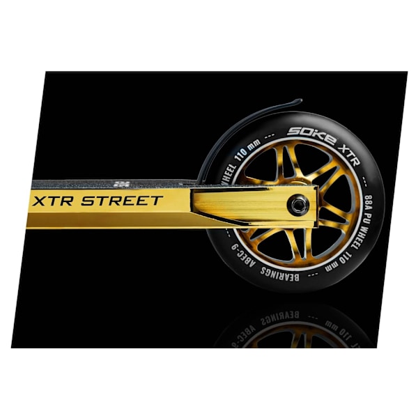 Guld Färgad SOKE XTR Street Trick Sparkcykel
