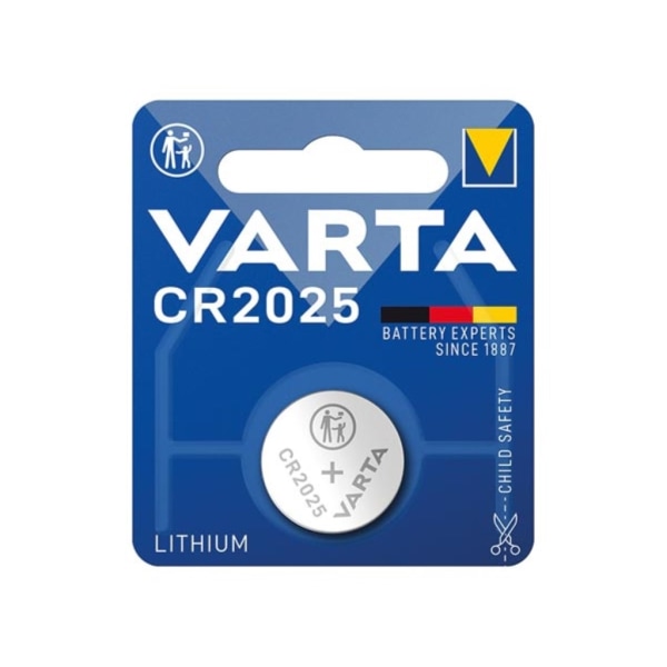 Litium 3,0 V - 170 Mah 6025.801.401 (1 kpl / bl)