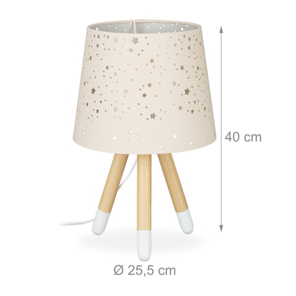 Bordlampe Børneværelse Stjerner
