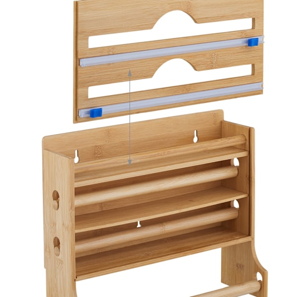 Vægmonteret rulleholder