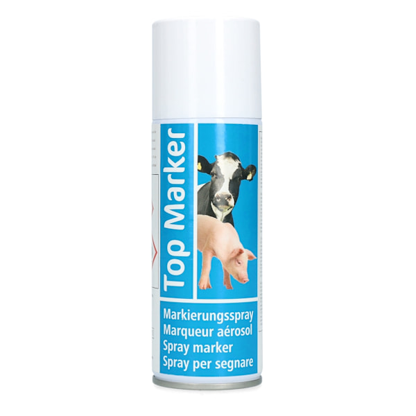 Markeringsspray för nötkreatur blå