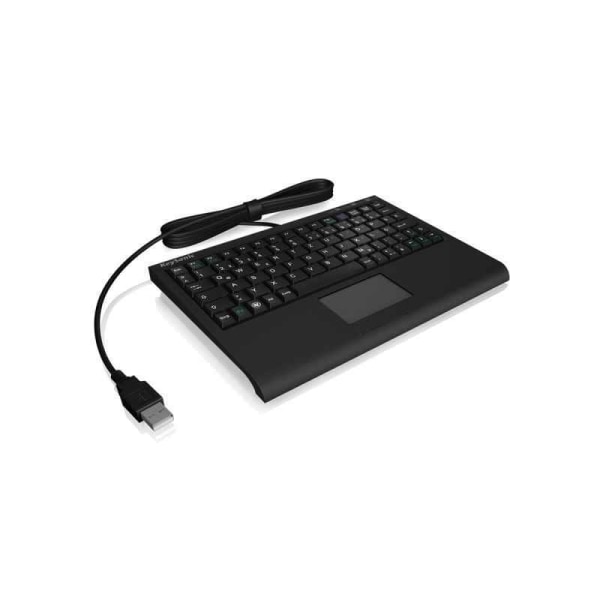 KeySonic Mini Tastatur USB ACK-3410 Tangentbord 80 nycklar 60377