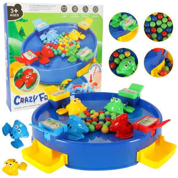 Hyppypeli hungry frogs 4 pelaajaa