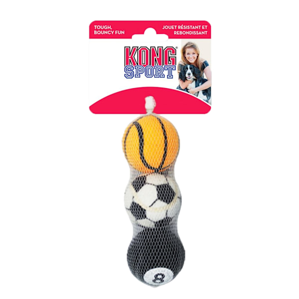 KONG Sport Bolde Medium (3pk) (assorterede stilarter)