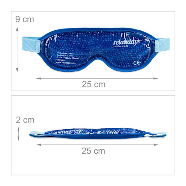 Kylande ögonmask set om 2
