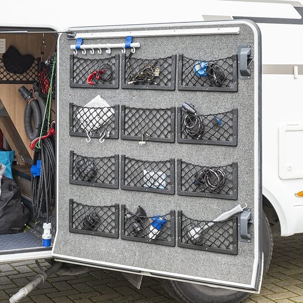 Opbevaringsnet elastik 302x169mm med plastramme NS-12