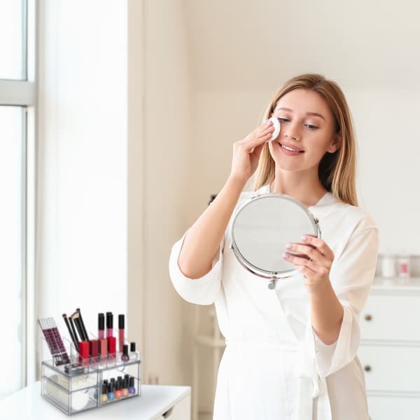 Makeup opbevaringsboks med skuffer, 14 rum