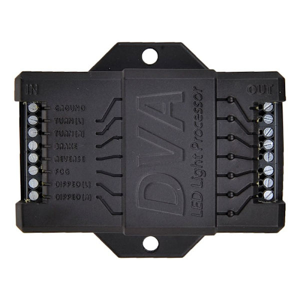 LED lys processor 12V til trailere
