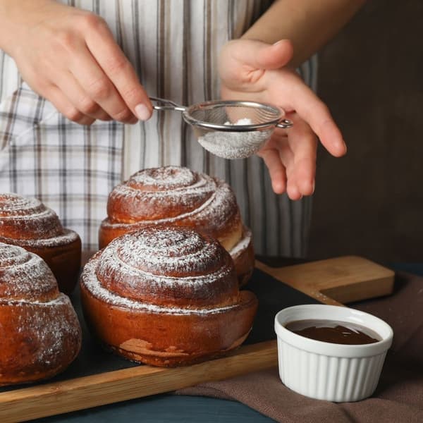 Si i rustfrit stål til køkken - 8 cm Diameter