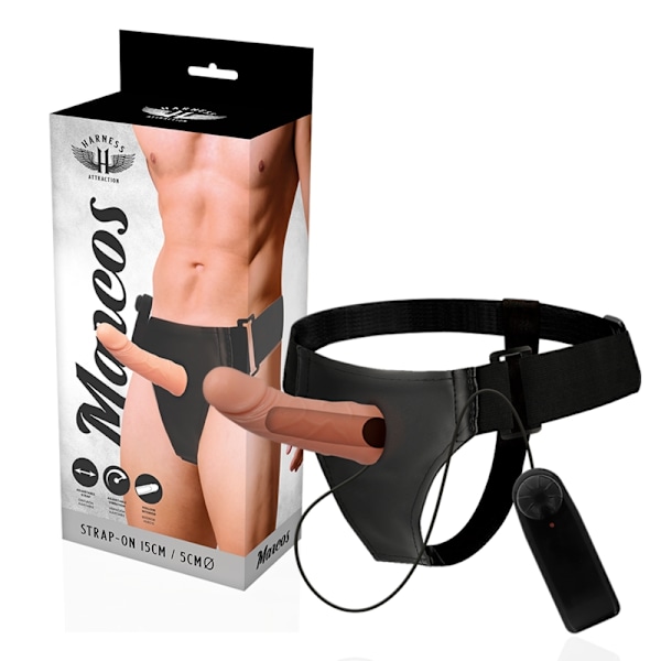 Sele Attraktion - Rnes Hålramar Med Vibrator 15 Cm -O- 5 Cm