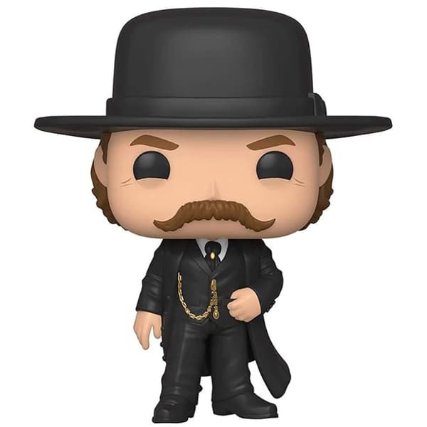 Wyatt Earp gravstensfigur, 6-tommer samleobjekt legetøj