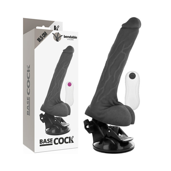 Basecock - Realistisk ledbar fjärrkontroll Svart 18,5 Cm -O- 4 Cm