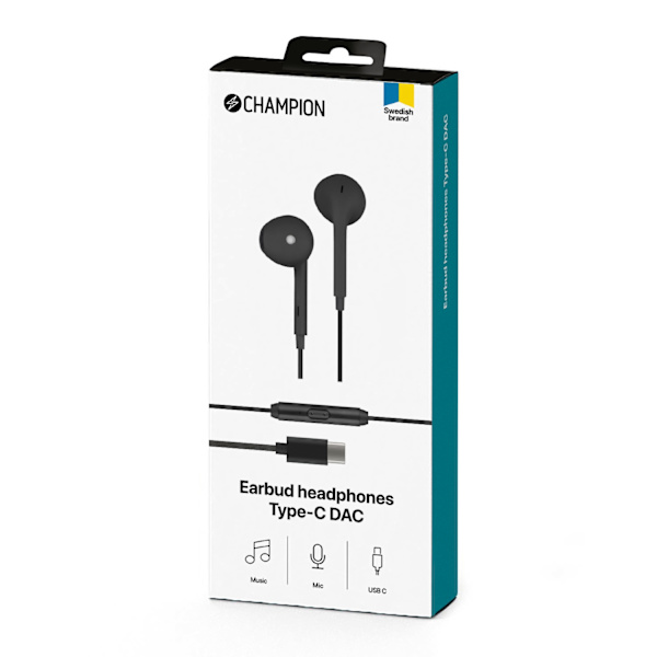 EarBud hovedtelefoner Type-C DAC