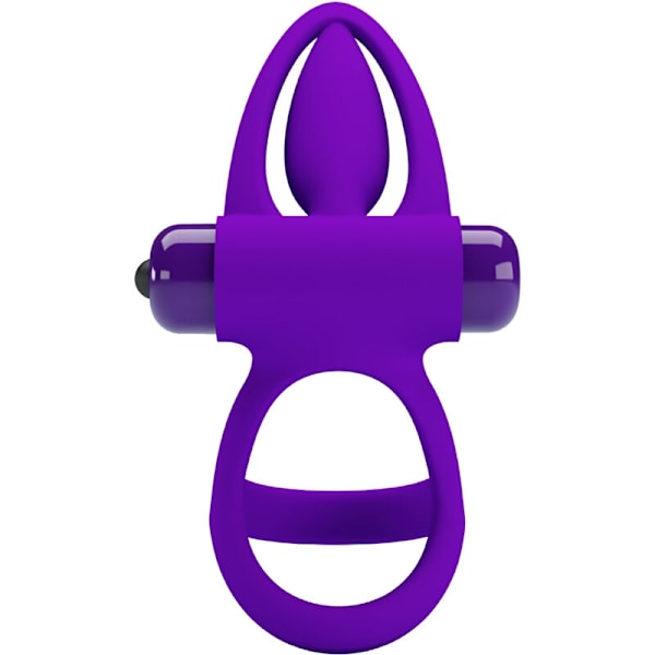 Pretty Love - Vibrator Ring 10 Vibrations violetti silikoni