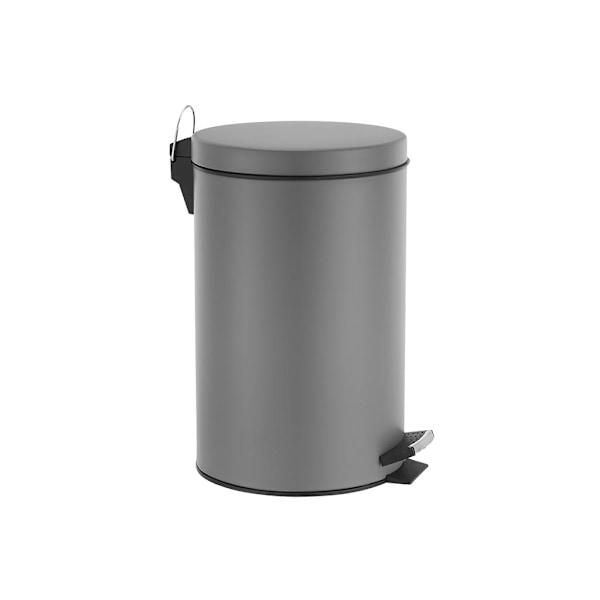 Pedalspand - 14 L - Metal Gris