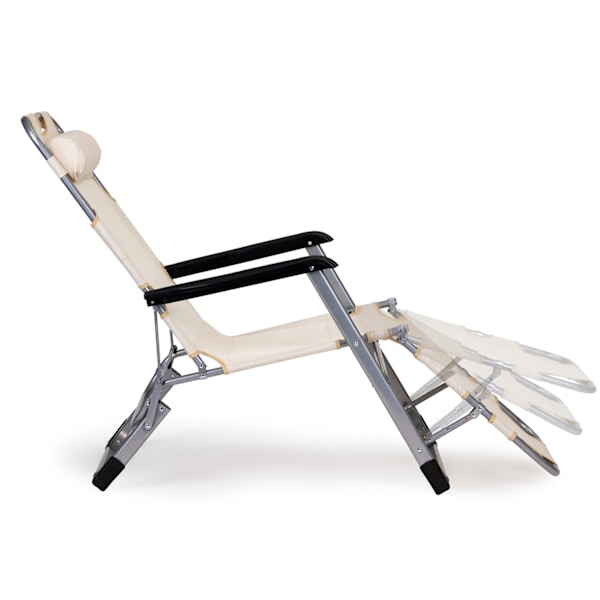 Liggestol, havestol, foldbar 2-i-1 liggestol
