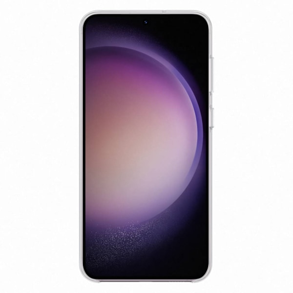 Samsung Galaxy S23+ kirkas Gadget-kotelo, kansi jalustalla