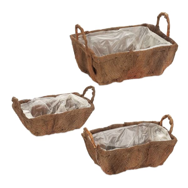 Blomlåda Balkong Set om 3