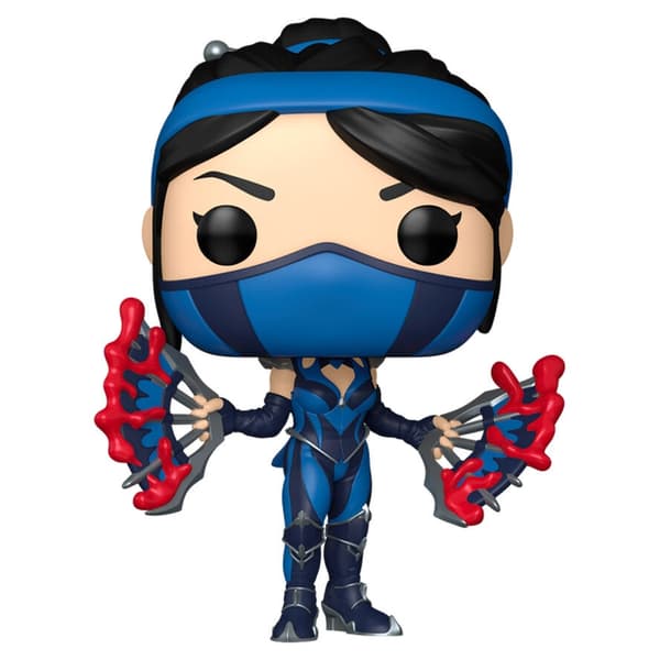 Mortal Kombat 11 Kitana actionfigur, 7-tommer samleobjekt